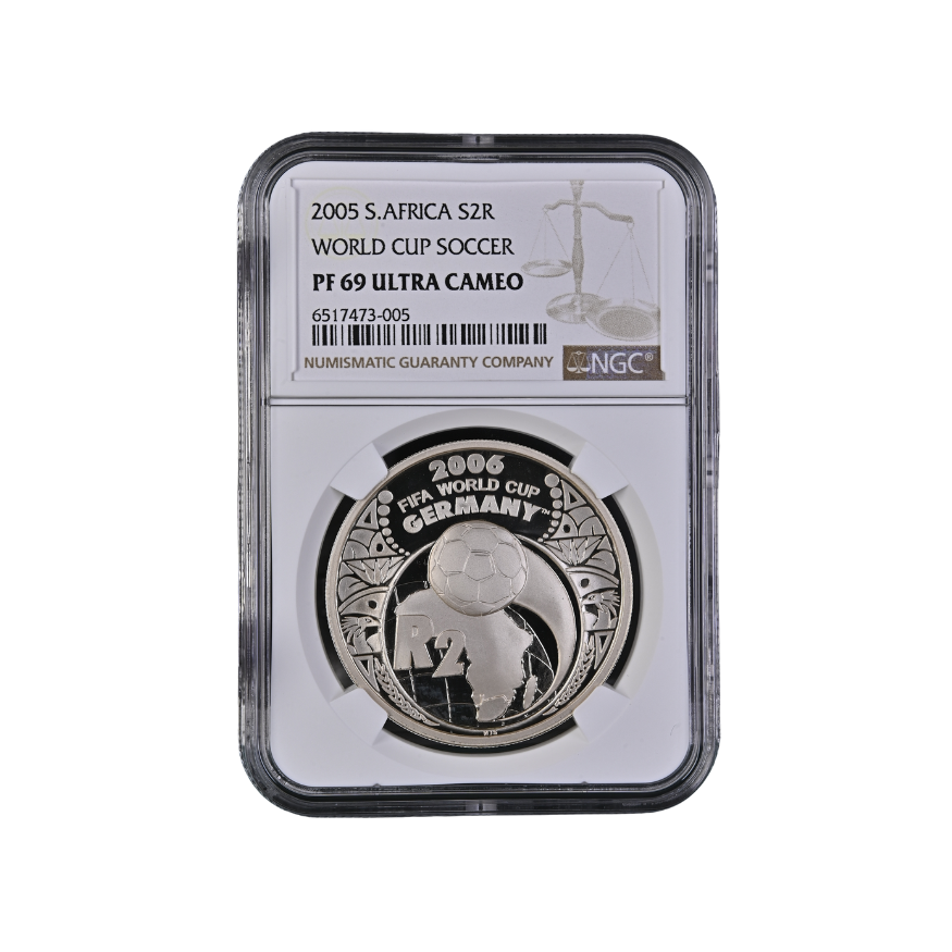 2005 South Africa S2R WORLD CUP SOCCER PF 69 Ultra Cameo