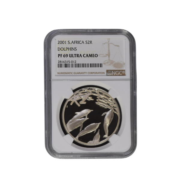 2001 South Africa S2R DOLPHINS PF 69 Ultra Cameo