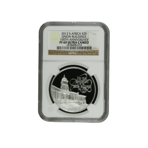 2013 South Africa S2R UNION BUILDINGS 100TH ANNIVERSARY PF 69 Ultra Cameo