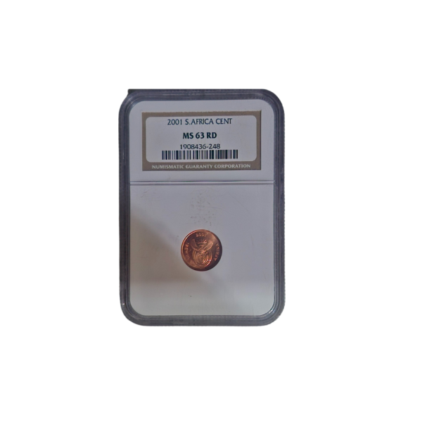 2001 South Africa Cent MS 63 RD