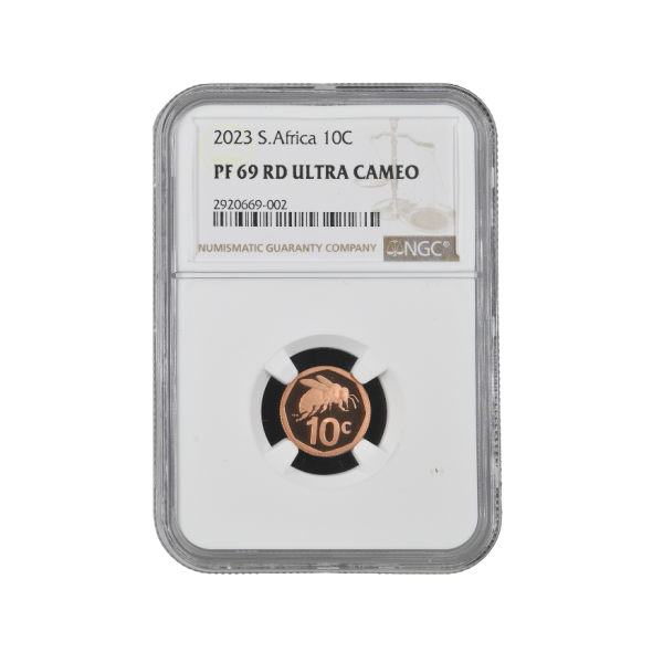 2023 South Africa 10c PF 69 RD Ultra Cameo