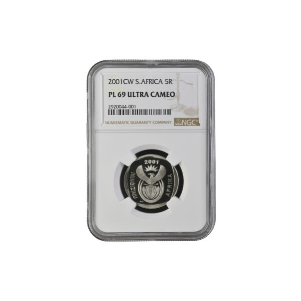 2001CW South Africa R5 PL 69 Ultra Cameo - Top Pop