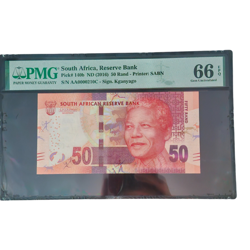 South Africa, Reserve Bank 2016 Complete Set S/N AA0000210A-E R10-R200 - Image 6