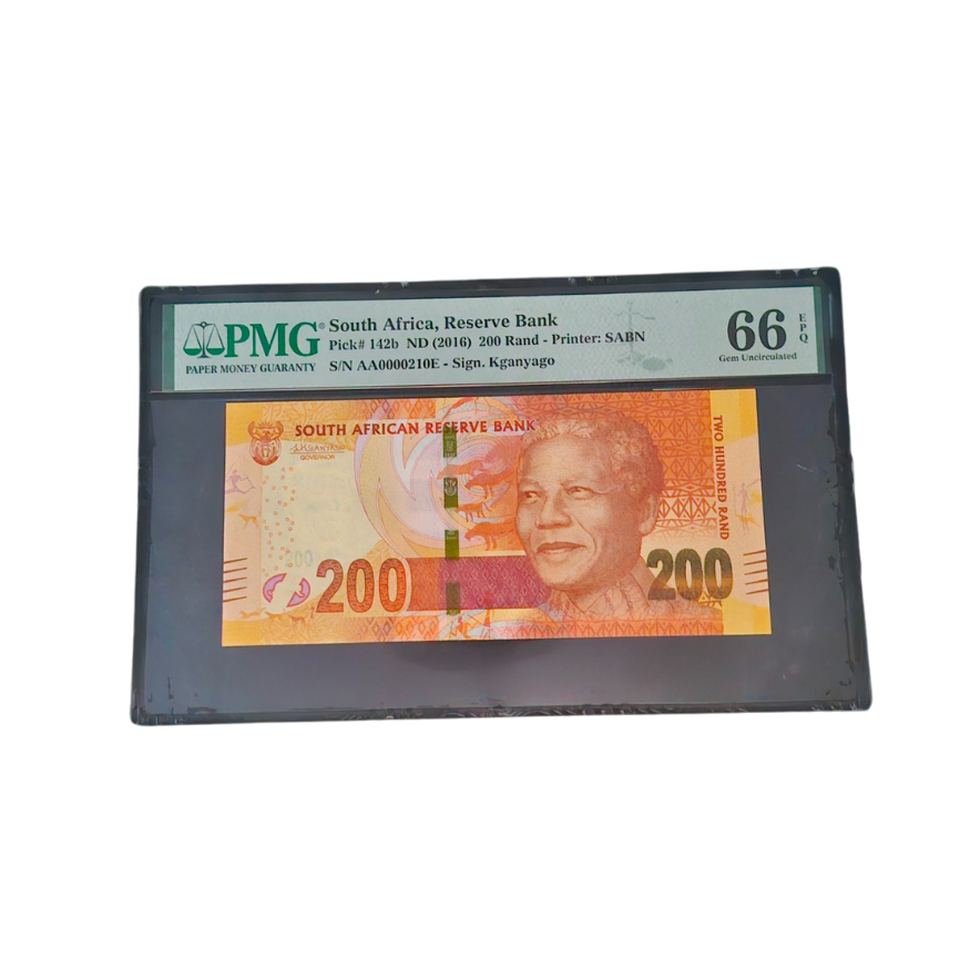 South Africa, Reserve Bank 2016 Complete Set S/N AA0000210A-E R10-R200 - Image 10