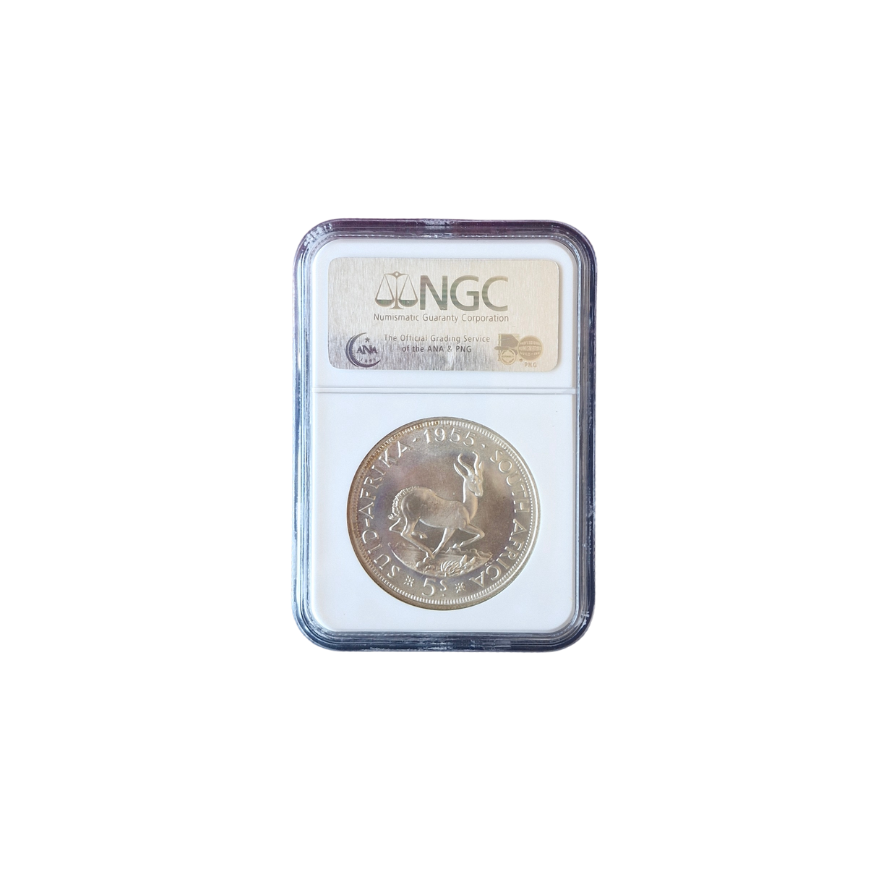 1955 SOUTH AFRICA 5S PF 66 - Image 2