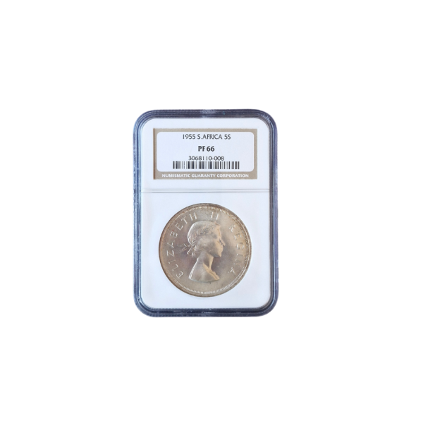 1955 SOUTH AFRICA 5S PF 66