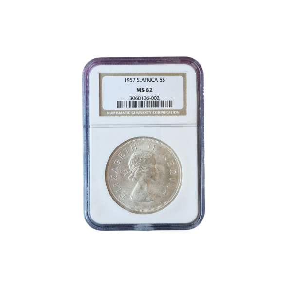 1957 SOUTH AFRICA 5S MS 62