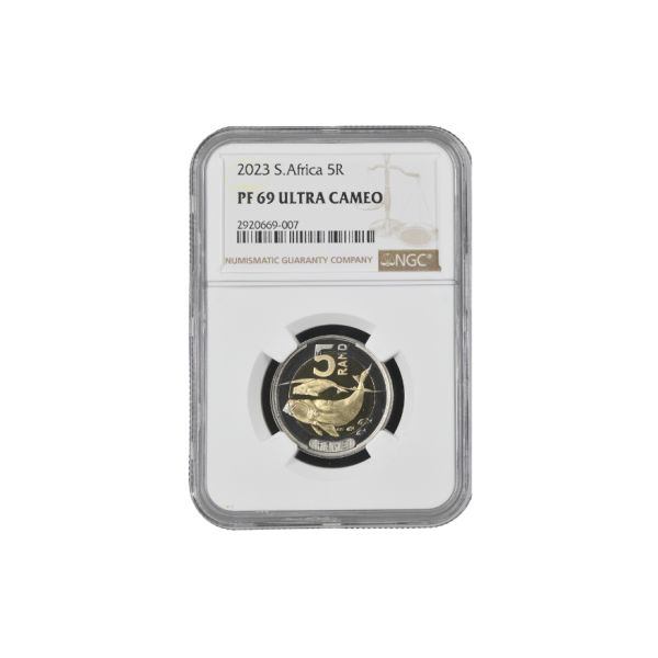 2023 South Africa R5 PF 69 Ultra Cameo