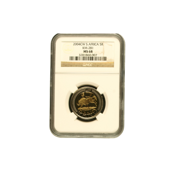 2004CW South Africa R5 KM-281 MS 68 - Top Pop