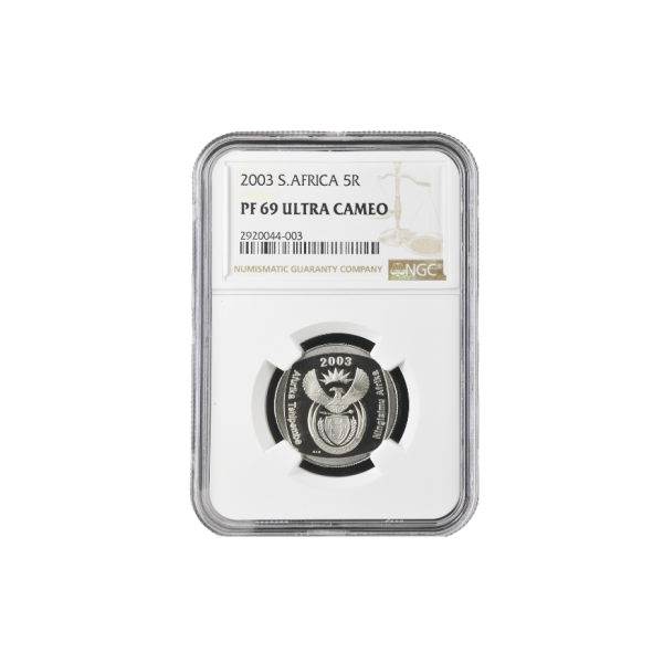 2003 South Africa R5 PF 69 Ultra Cameo