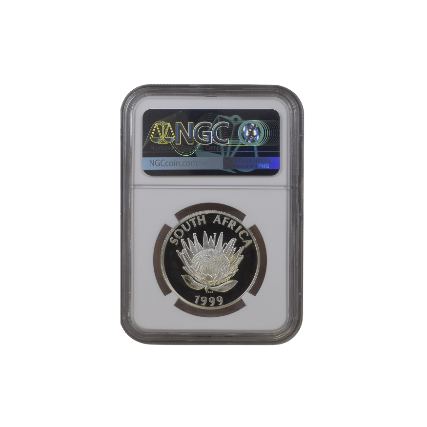 1999 South Africa Protea S1R Mine Tower PF 69 Ultra Cameo - Image 2