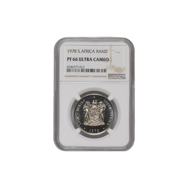 1978 South Africa (Nickel) R1 PF 66 Ultra Cameo
