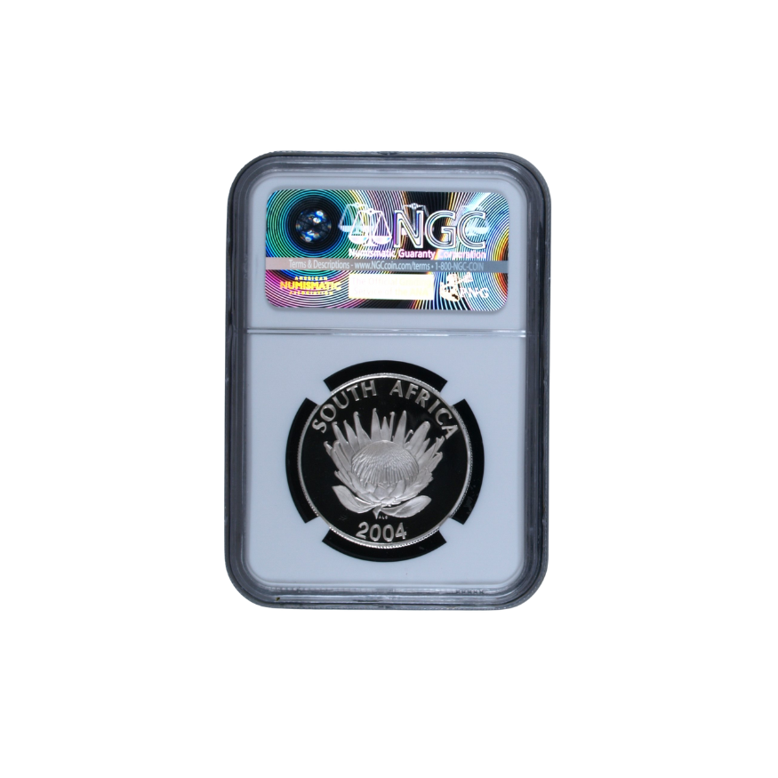 2004 South Africa S1R Democracy Anniversary PF 70 Ultra Cameo - Top Pop - Image 2