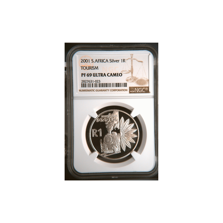 2001 South Africa S1R Tourism PF 69 Ultra Cameo