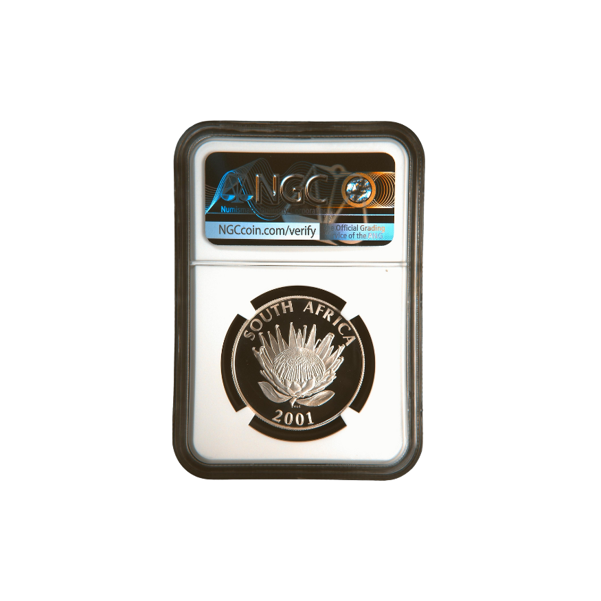 2001 South Africa S1R Tourism PF 69 Ultra Cameo - Image 2