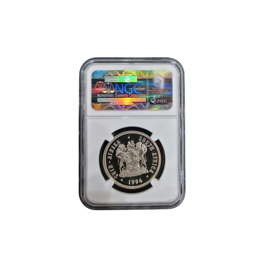 1994 South Africa S1R Presidential Inauguration PF 70 Ultra Cameo - Top Pop - Image 2