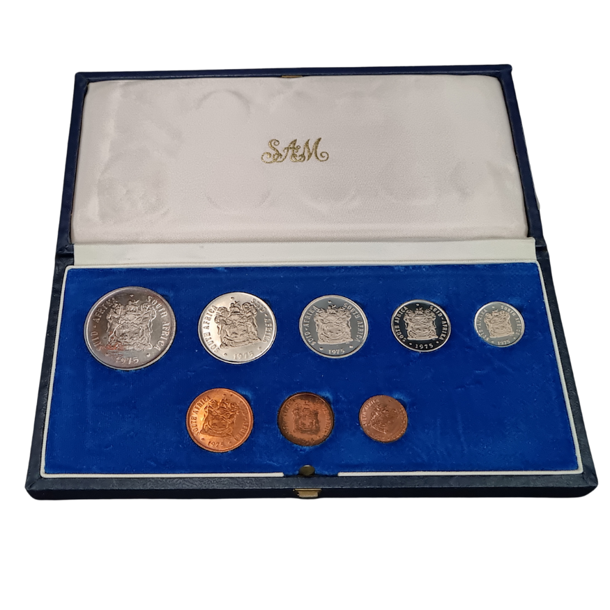 1975 South Africa Proof Set - in Original Box