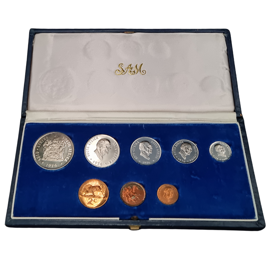 1976 South Africa Proof Set - in Original Box