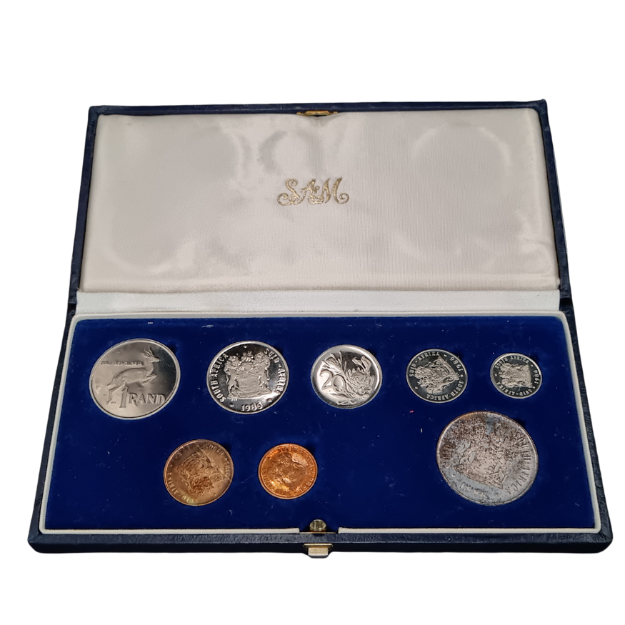 1986 South Africa Proof Set – in Original Box