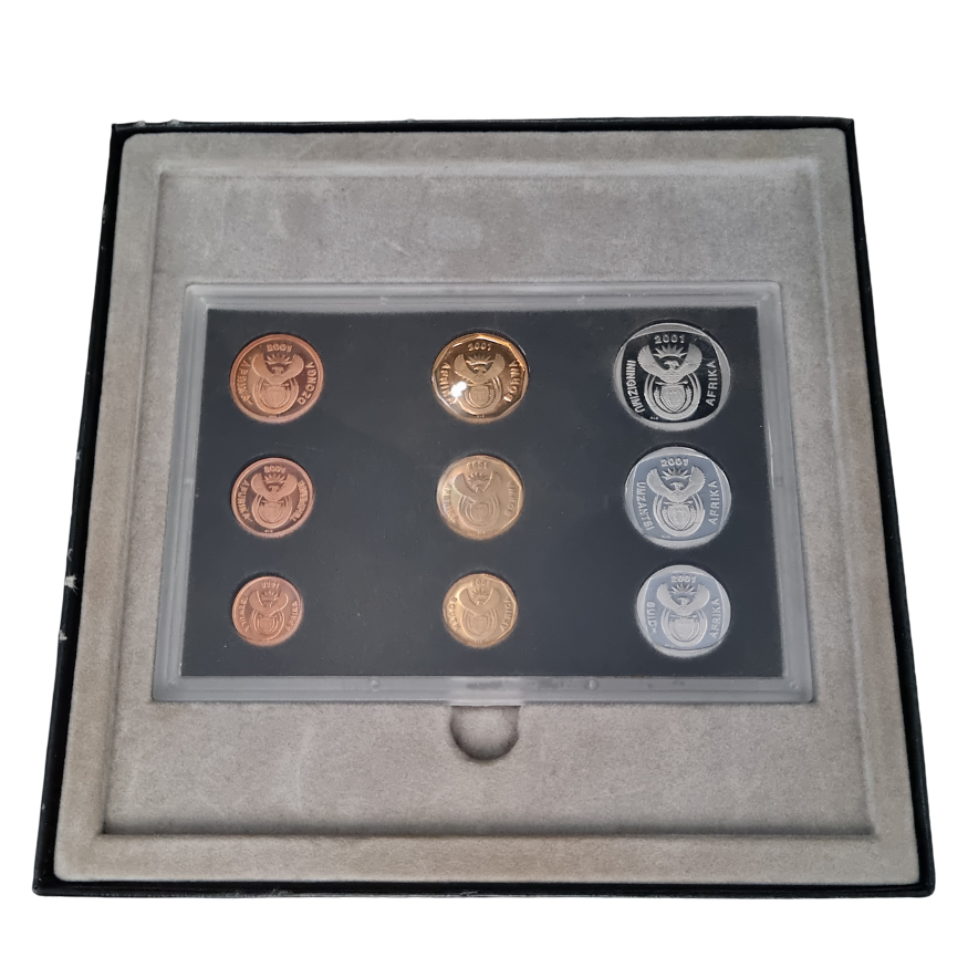 2001 South Africa Proof Set - in Original Box - Image 2