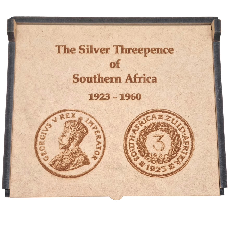 The Silver Threepence of Southern Africa 1923 - 1960 box