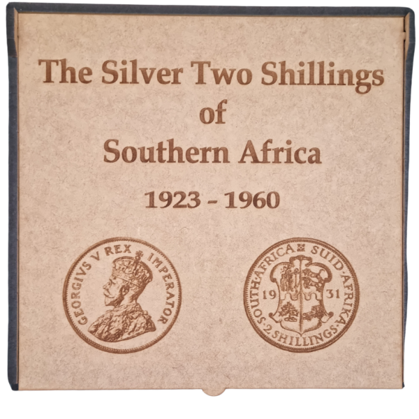 The Silver Two Shilling of Southern Africa 1923 - 1960 box