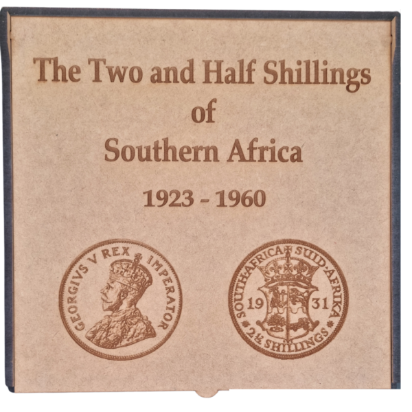 The Two and Half Shillings of South Africa 1923 - 1960 box