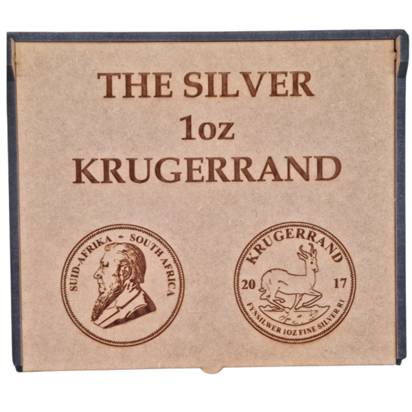 The Silver 1oz Krugerrand box