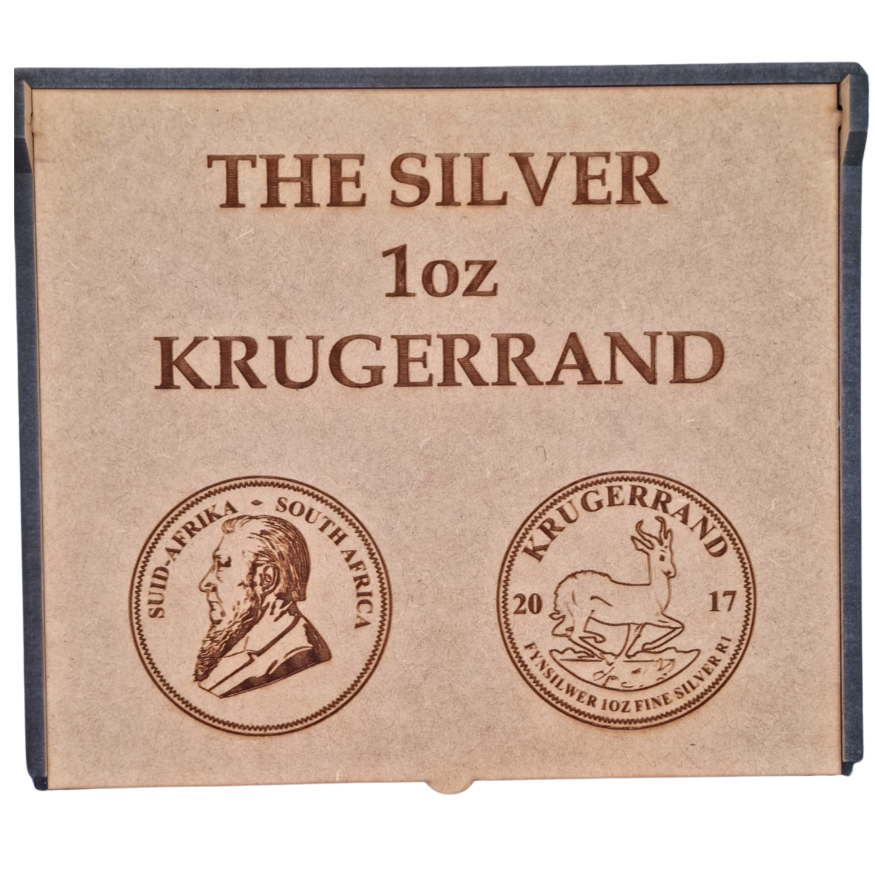 The Silver 1oz Krugerrand box