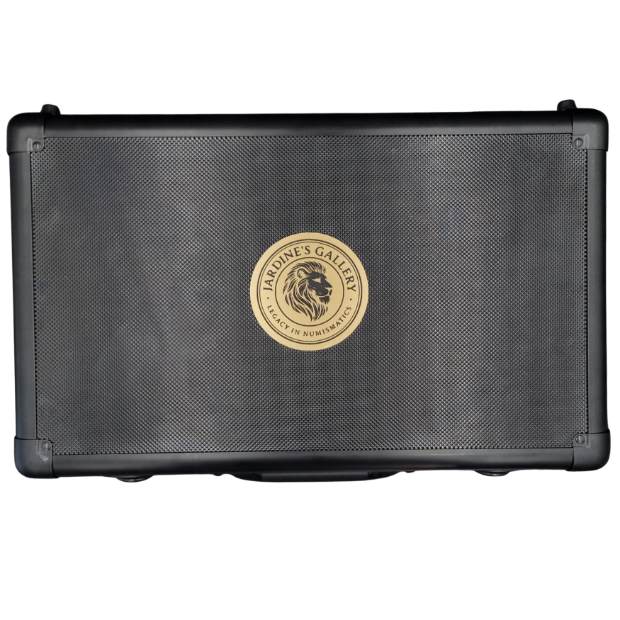 Graded Coin Metal Briefcase - 50x (Black) - Image 3