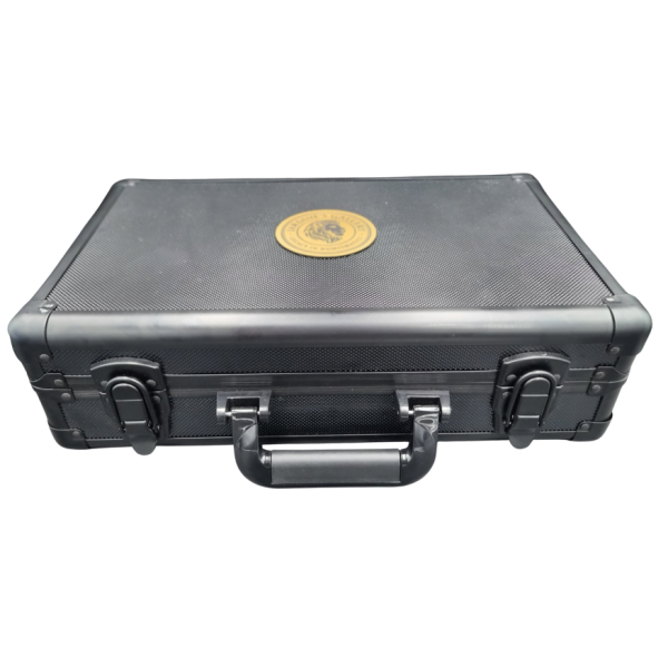 Graded Coin Metal Briefcase - 50x (Black)