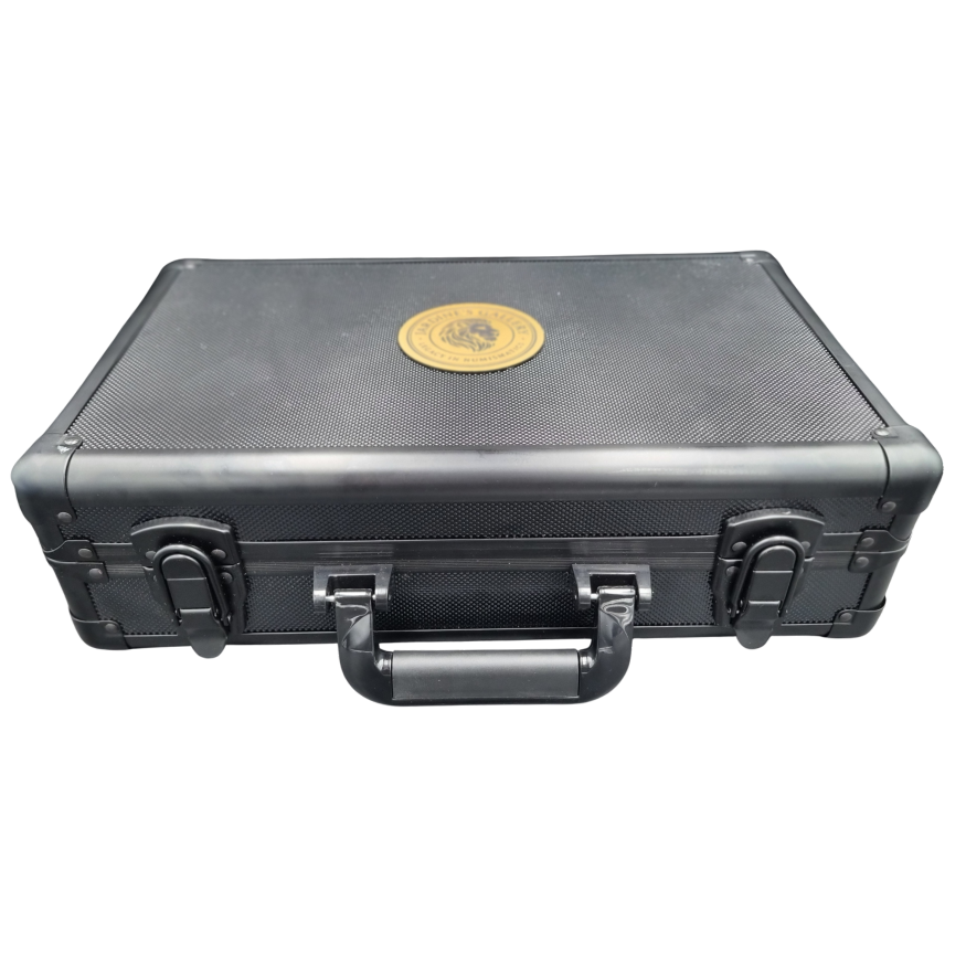 Graded Coin Metal Briefcase - 50x (Black)
