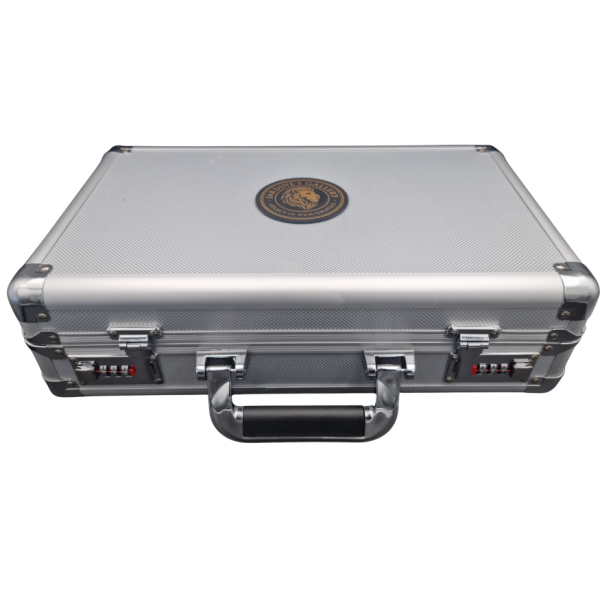 Graded Coin Metal Briefcase - 50x (Silver)