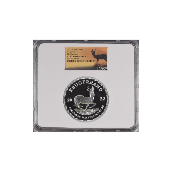2022 South Africa Krugerrand First Releases S2KR - Top Pop
