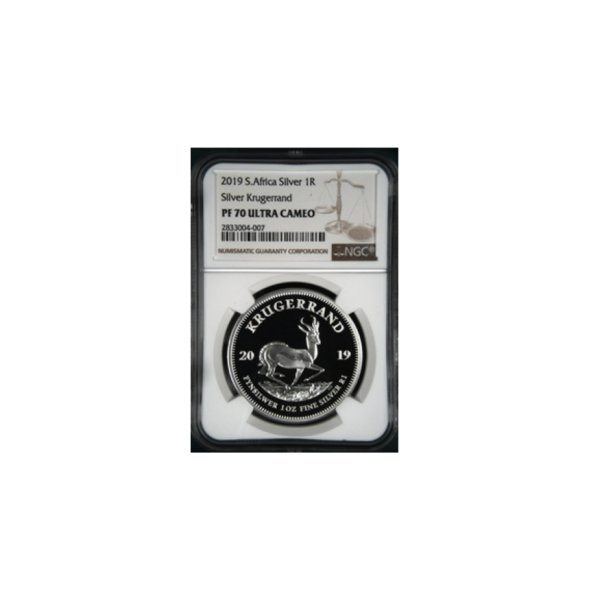 2019 South Africa Krugerrand S1KR PF 70 ULTRA CAMEO - Top Pop