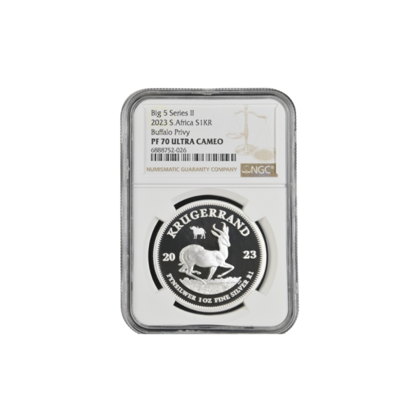 2023 South Africa Buffalo Privy S1KR PF 70 ULTRA CAMEO - Top Pop