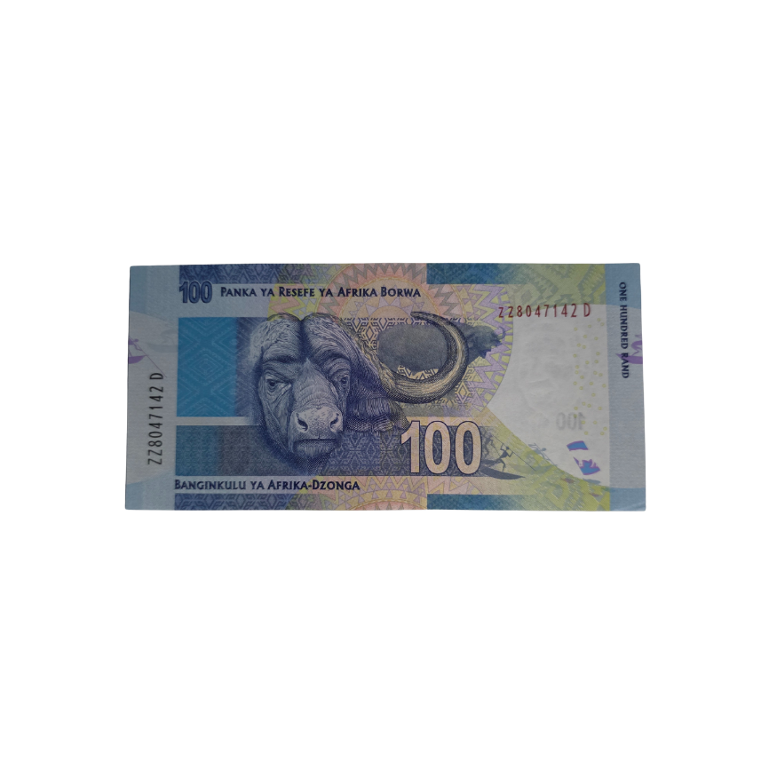 South Aftican Reserve Bank One Hundred Rand 2018 S/N: ZZ8047142 - Image 2