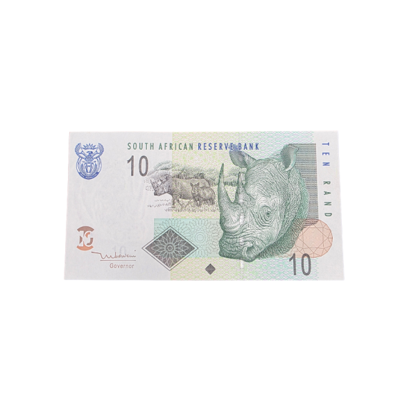 South African Reserve Bank Ten Rand 2023  S/N: BP0064595
