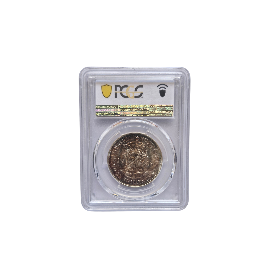 1946 South Africa 2 1/2 Shilling MS 63 - Image 2
