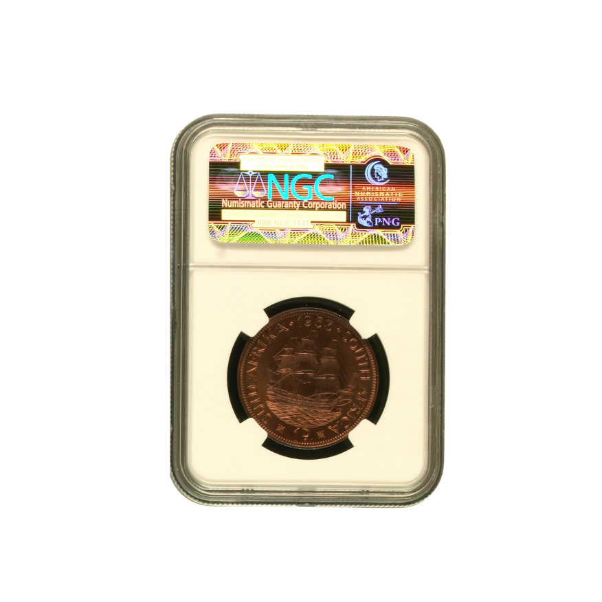 1953 South Africa Penny (PF 65 RB) - Image 2