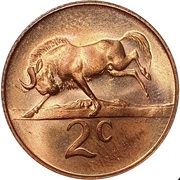 2 Cent reverse 1965&ndash;1969