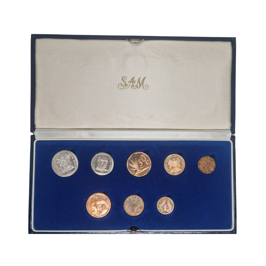 1990 South Africa Proof Set - in Original Box