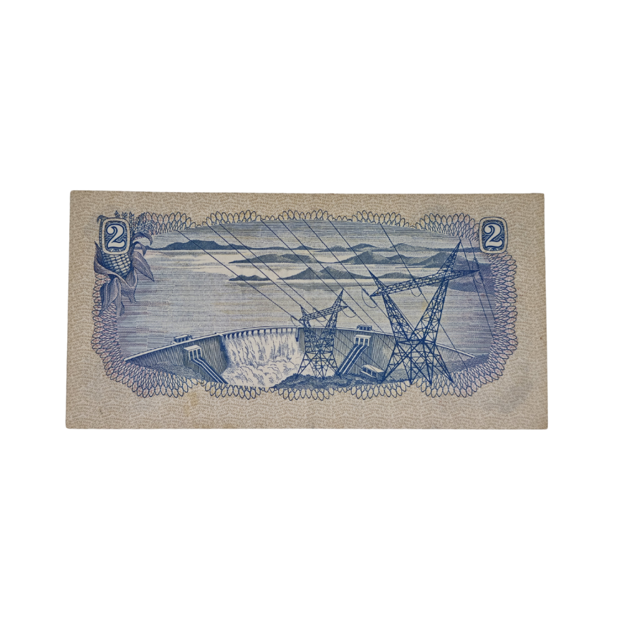 South African Reserve Bank Two Rand 1976 Afr/Eng S/N Y4/337844 - Image 2