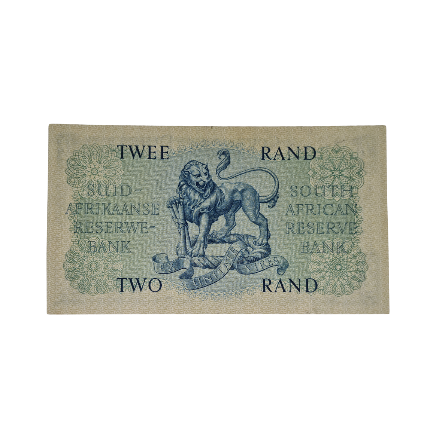 South African Reserve Bank Two Rand 1962 Eng/Afr S/N B240/138677 - Image 2