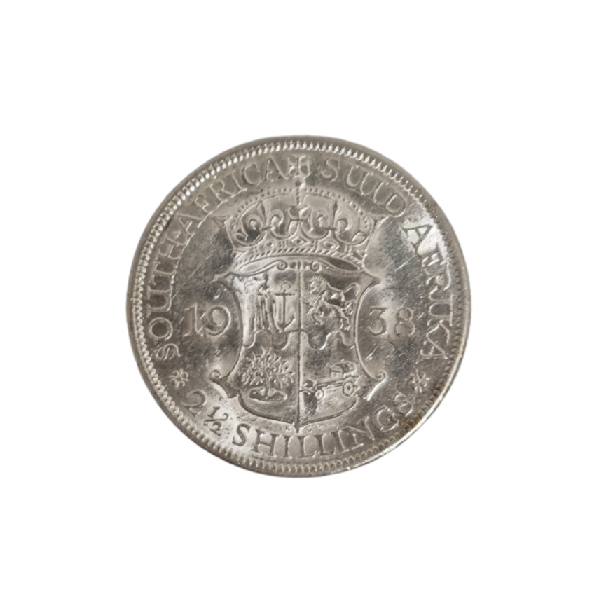 1938 South Africa 2.5 Shilling (ungraded)