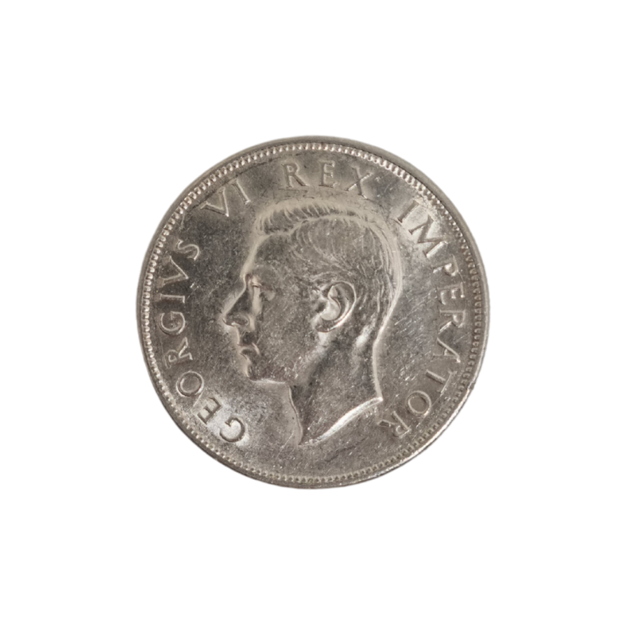 1938 South Africa 2.5 Shilling (ungraded) - Image 2