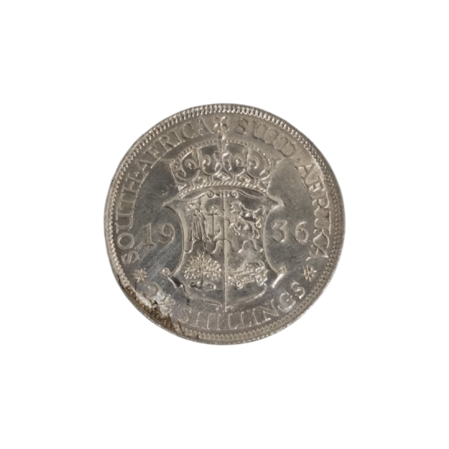 1936 South Africa 2.5 Shilling (ungraded)