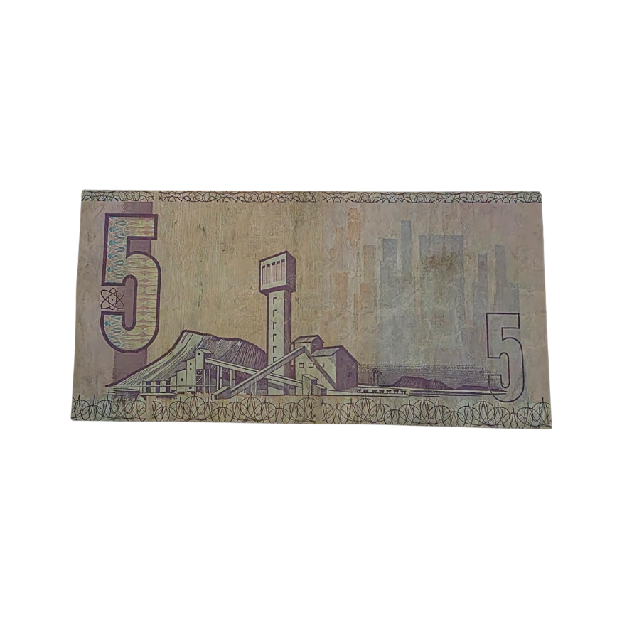 South African Reserve Bank Five Rand 1984 Eng/Afr S/N X11/762847 - Image 2