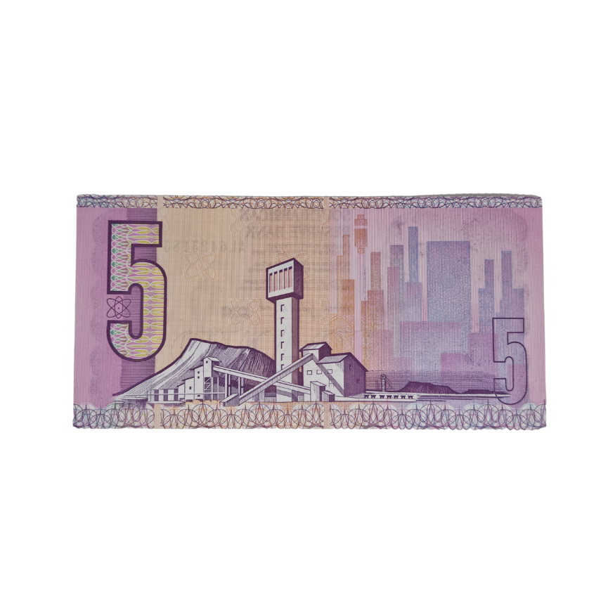 South African Reserve Bank Five Rand 1984 Eng/Afr S/N: AL6423183 - Image 2