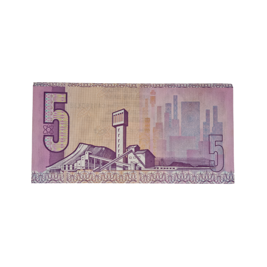 South African Reserve Bank Five Rand 1990 Eng/Afr S/N: CA5190432 - Image 2